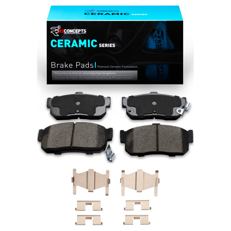 Infiniti G20 Brake Pads - Rear - R1 Concepts - Ceramic - `91-`01